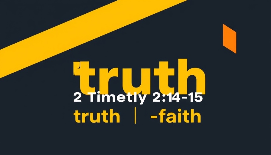 2 Timothy 2:14-15 graphic with highlighted words, modern design.