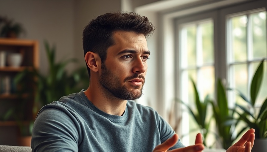 A man discusses signs of emotional immaturity in a home setting.