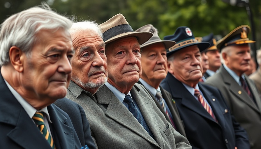 VJ Day remembrance ceremony attended by veterans and dignitaries.