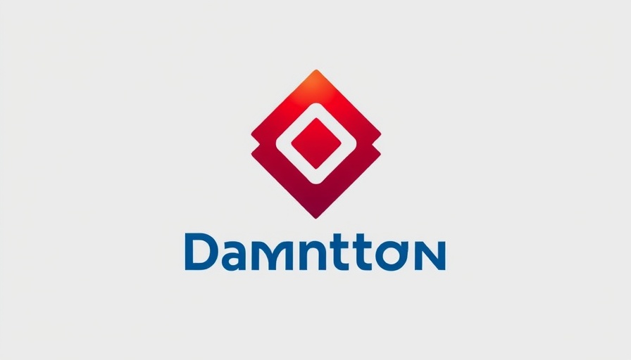 Modern logo design for UK mortgage market services with geometric shapes.