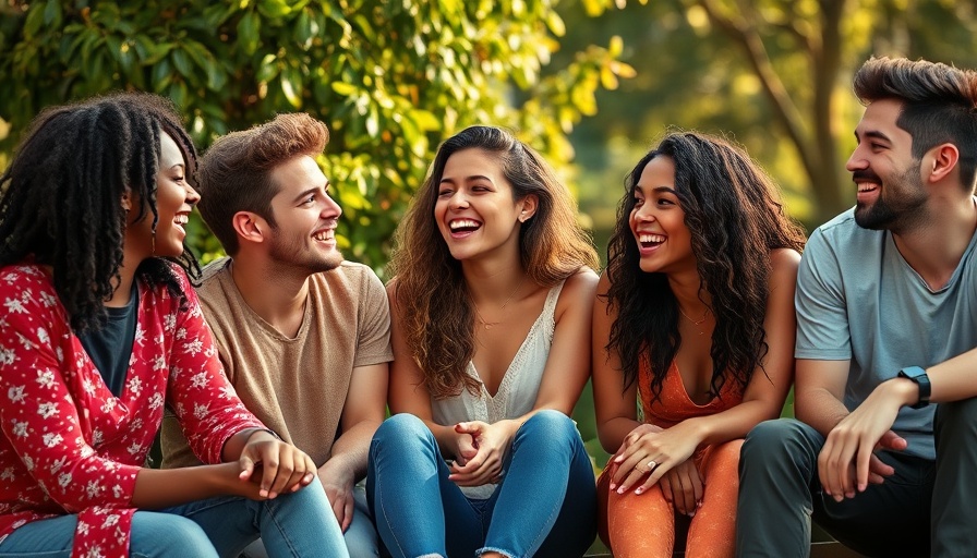 Diverse Gen Z group sharing a laugh outdoors, highlighting small church community benefits.
