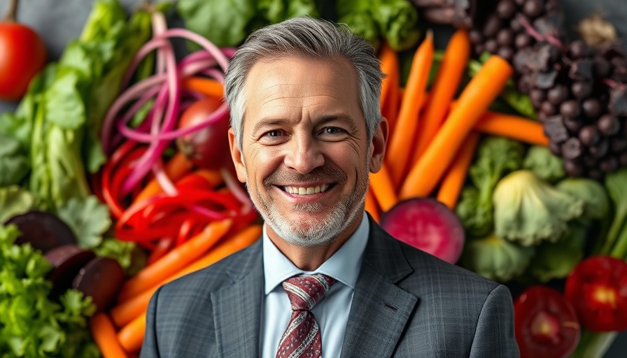 Reversing Early-Stage Prostate Cancer Progression with a Plant-Based Diet, smiling man with salad