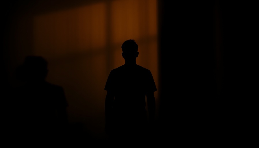 Truth Rising: silhouette of a person in dramatic lighting.