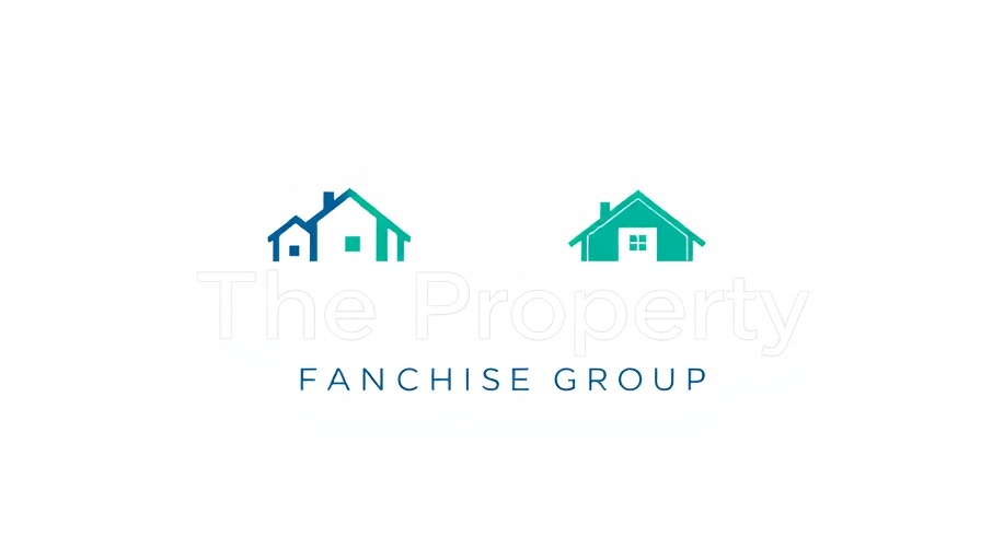 The Property Franchise Group logo showcasing record growth in UK property market.