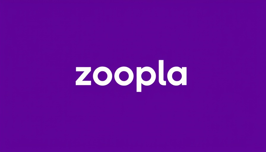 Zoopla text logo on a purple background amid sale speculation.
