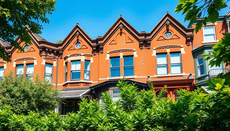 Row of UK townhouses reflecting mortgage market changes.