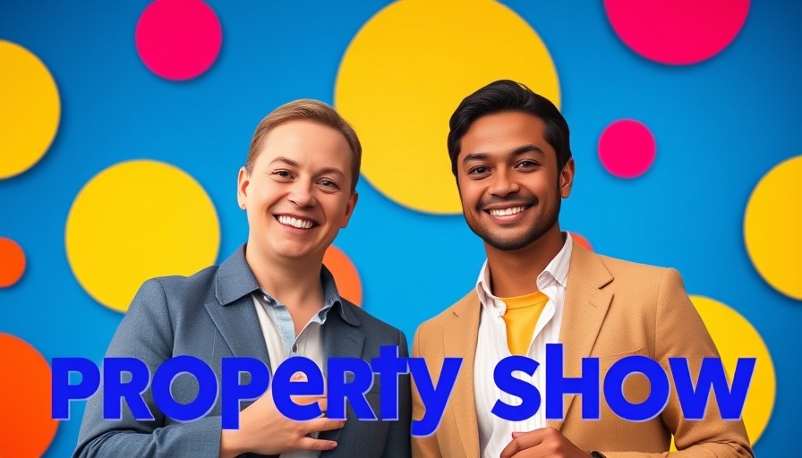 Two smiling presenters for ESPC Property Show on current mortgage market update.
