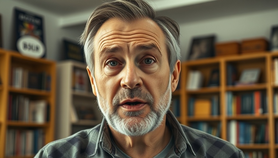 Middle-aged man explaining differences between will and power of attorney.