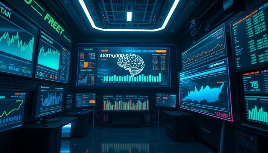 Technological screens in a control room display Nvidia's $100 Billion Bet on OpenAI.