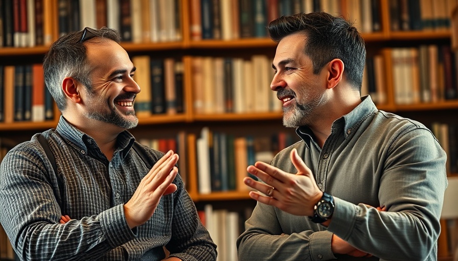 Men discussing church abuse and cover-up culture