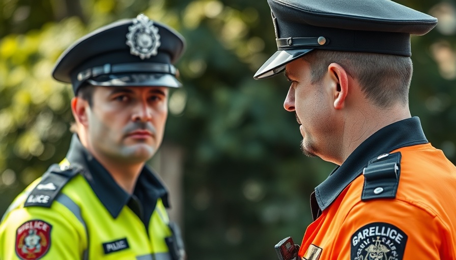 Concerned man discusses police liability in trespass and conversion.