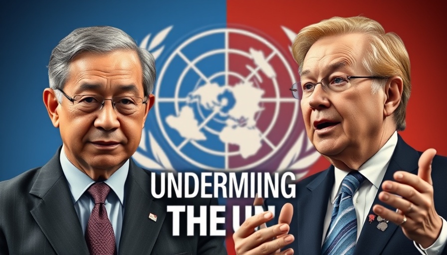 UN Under Trump Administration discussion with political figures.