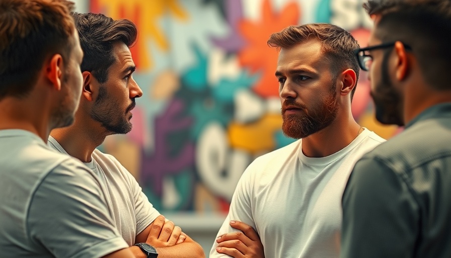 Defend Our Faith discussion with a man in casual attire.