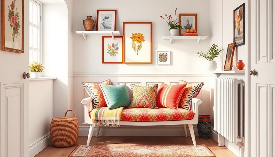 Cozy home nook with cushions, staying warm at home.