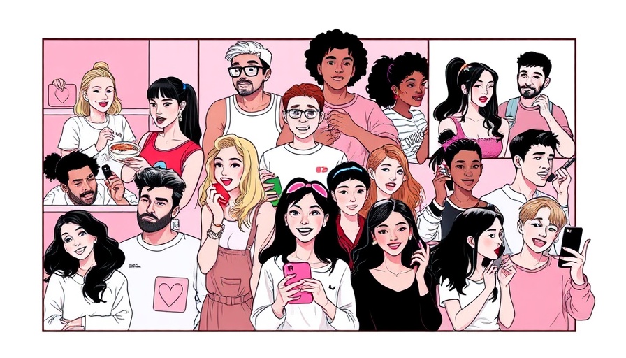 Cartoon collage highlighting YouTube monetization strategies through diverse activities.