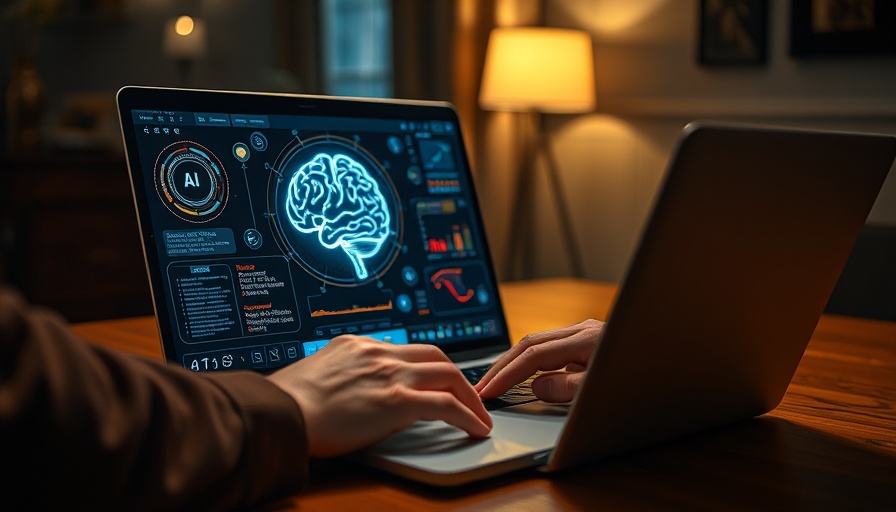 Agentic AI interface on laptop screen for nonprofits.