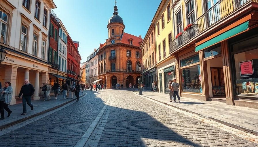 Guildford street scene highlighting office space shortage.