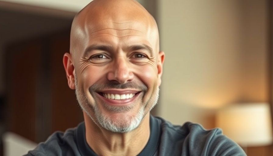 Middle-aged man smiling, discussing what your estate agent should tell you.