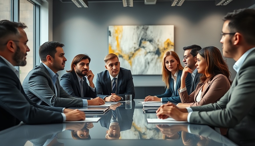 Unconscious power dynamics in leadership during a business meeting.