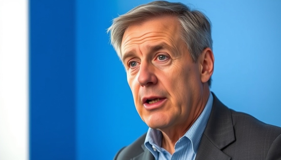 Middle-aged man discussing if progressives are regressive in a video still.