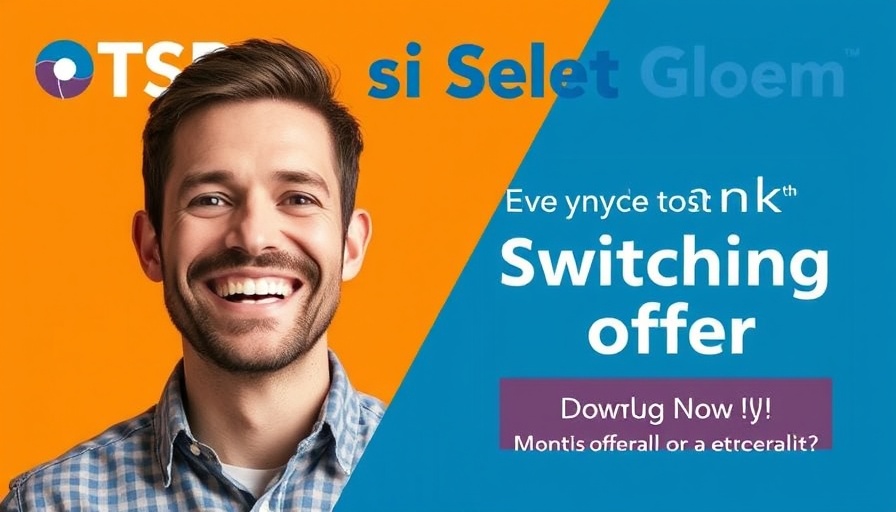 TSB bank switching offer with smiling man and promotional details.