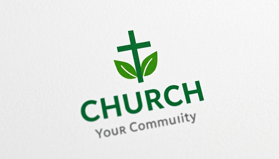 Walton Church logo promoting live streaming with community mission.