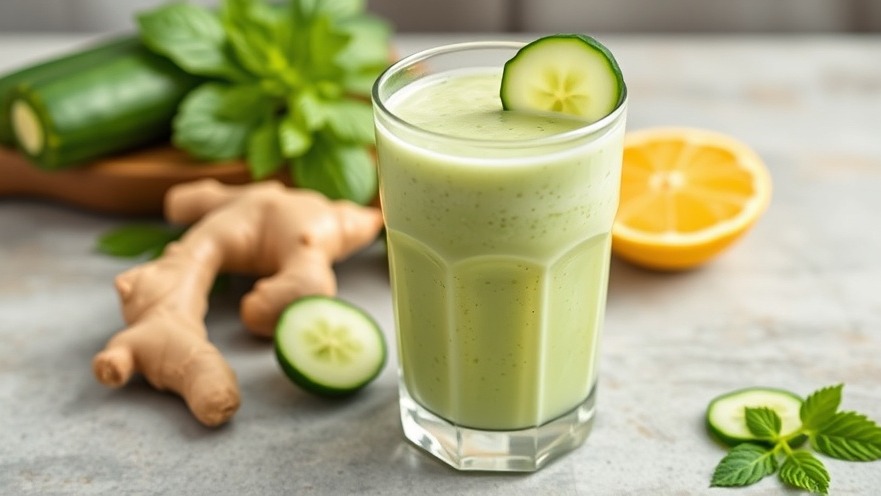 cucumber and ginger smoothie recipe