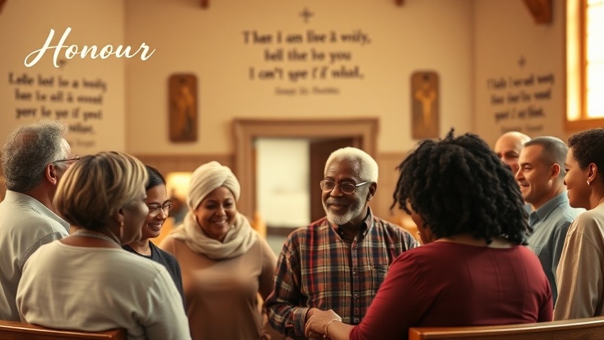 Church members engaged in warm fellowship, honoring pastors and supporting church leadership compensation.