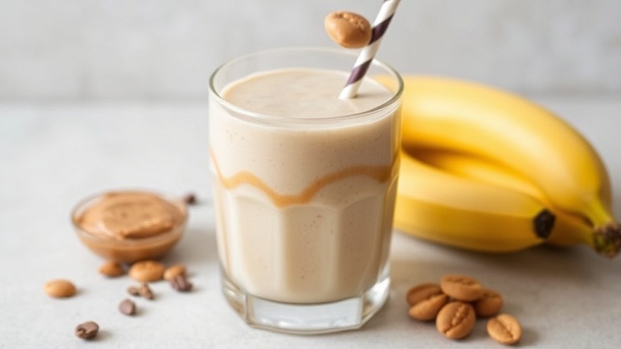 Banana Peanut Butter smoothie