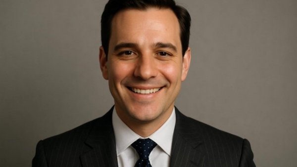 Smiling professional man in suit, Marsh Risk leadership changes.