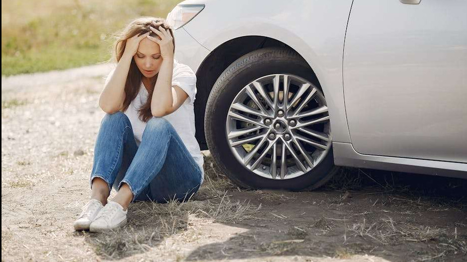 Modern graphic showing car surrounded by price tags for ADAS components, highlighting repair costs and total loss risk in ADAS vehicles