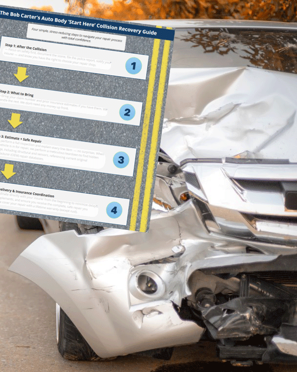 car collision recovery in four steps