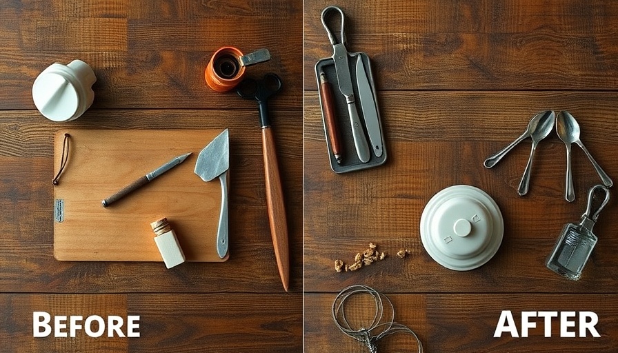 Creative secondhand DIY projects in transformative stages
