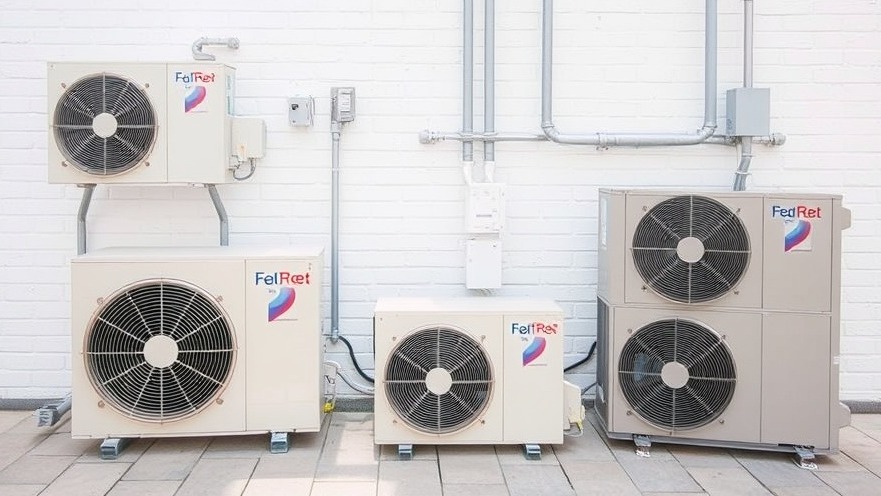 High-efficiency heat pumps for HVAC replacement and eco-friendly heating solutions.