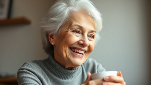 Hidden Truths About Coffee: Woman discussing coffee benefits.