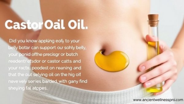 Did you know applying castor oil to your belly button can support your body in amazing ways? ? This ancient wellness pr...