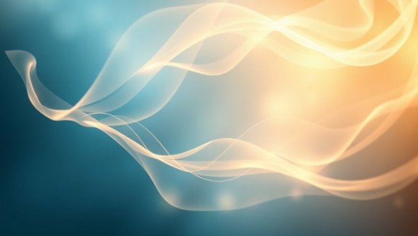 Guardian Angel Healing Music theme with ethereal light wisps in dreamy ambiance.