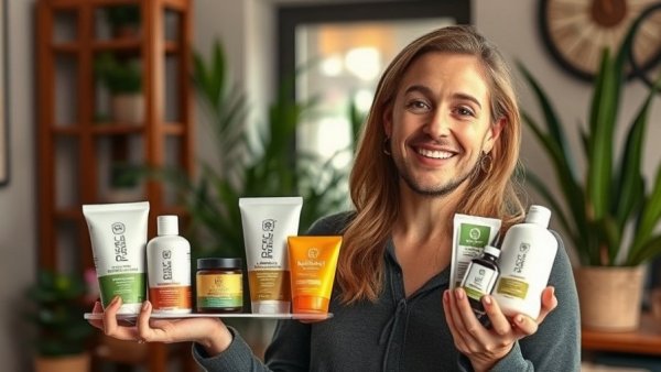 Individual discussing wellness products with vibrant background, Understanding Wellness