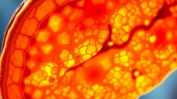 Illustration showing liver cells for removing zombie cells and reversing liver damage.