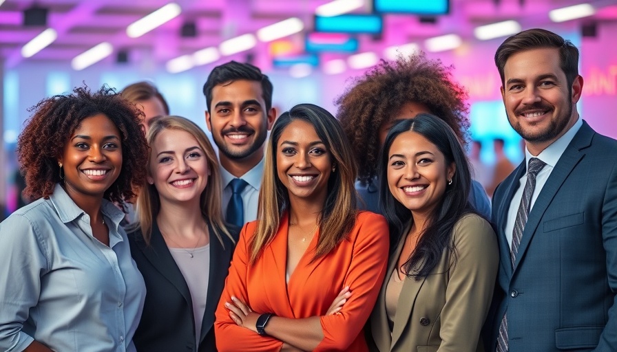 Mindvalley AI Summit 2025 diverse professionals group portrait.