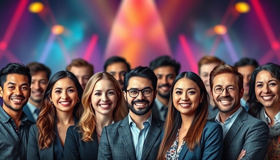 Mindvalley AI Summit 2025 promotional image with diverse group.