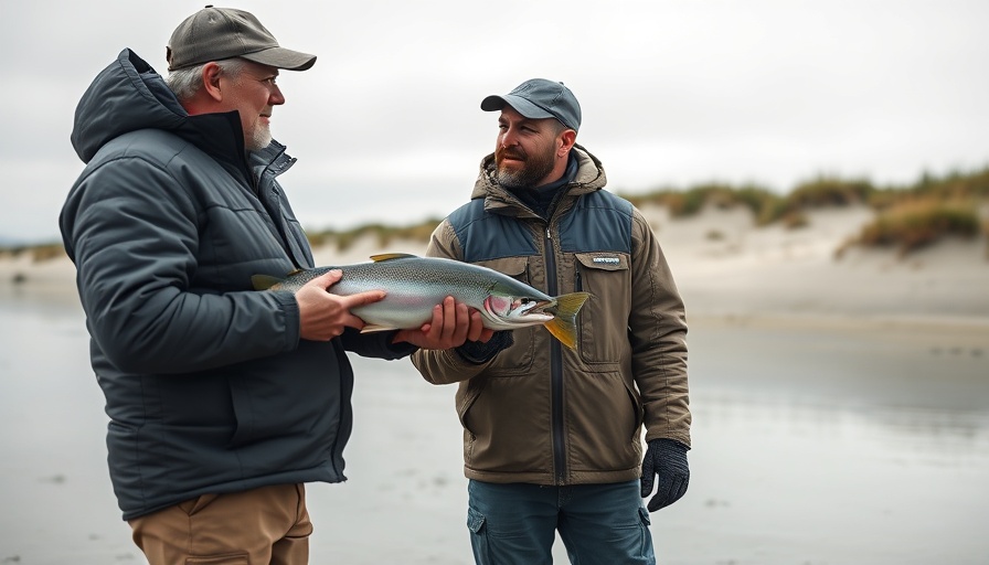 Two men fishing in Alaska, part of traditional food sources for Native American culture.