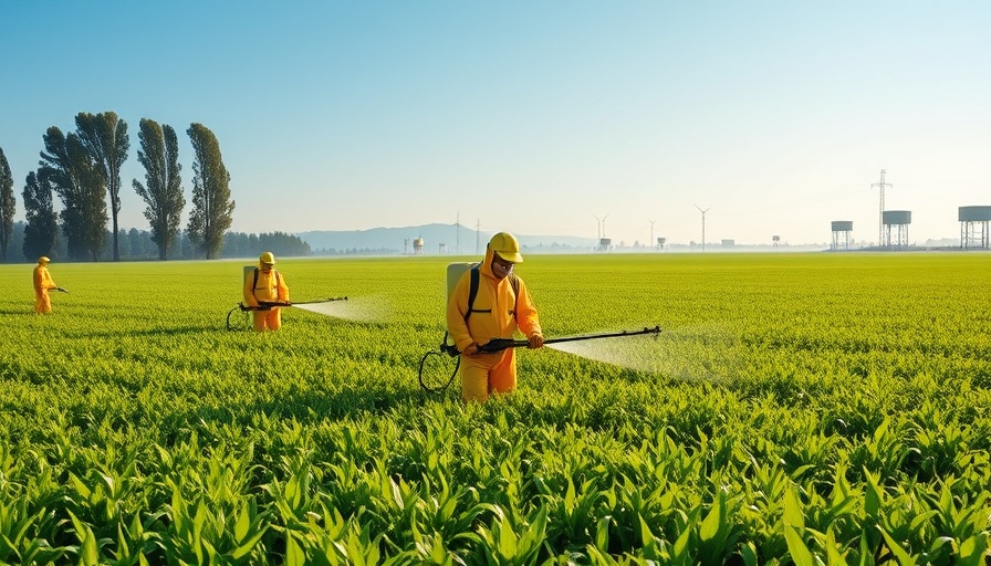 EPA reapproval of Dicamba herbicide health risks, workers in hazmat suits
