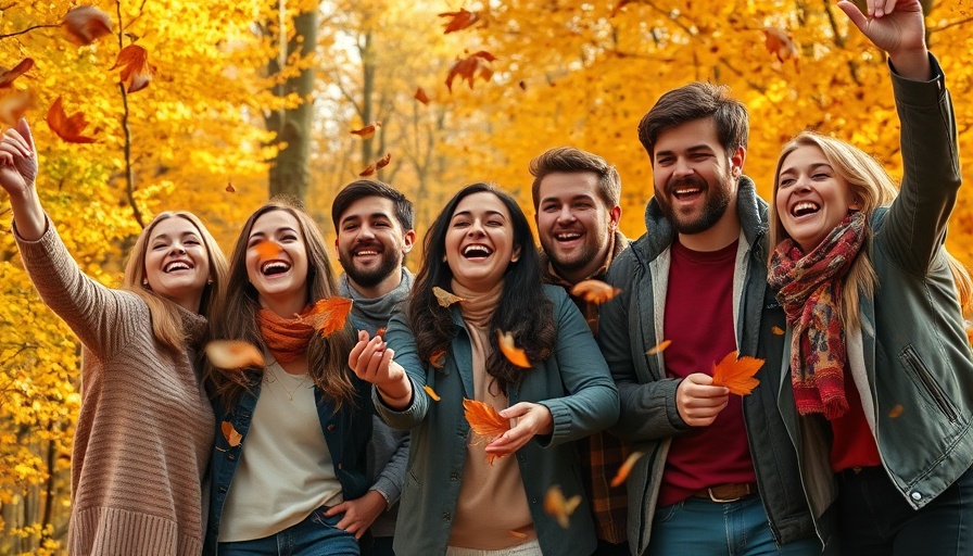 Friends enjoying a fall day, improving sleep energy naturally this fall.