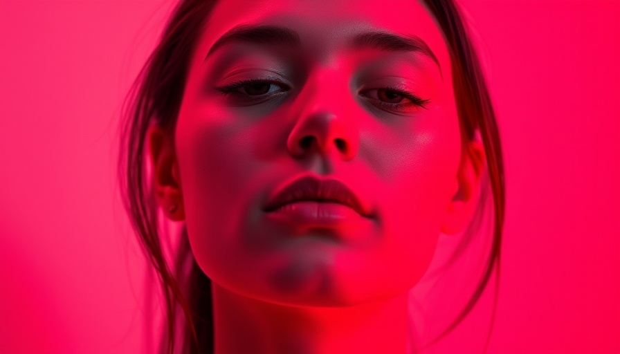 Red light therapy session demonstrating its effects on fat loss and anti-aging.