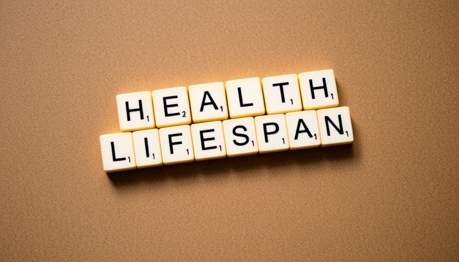 Scrabble tiles forming 'Health' and 'Lifespan' intersect, optimal health concept.