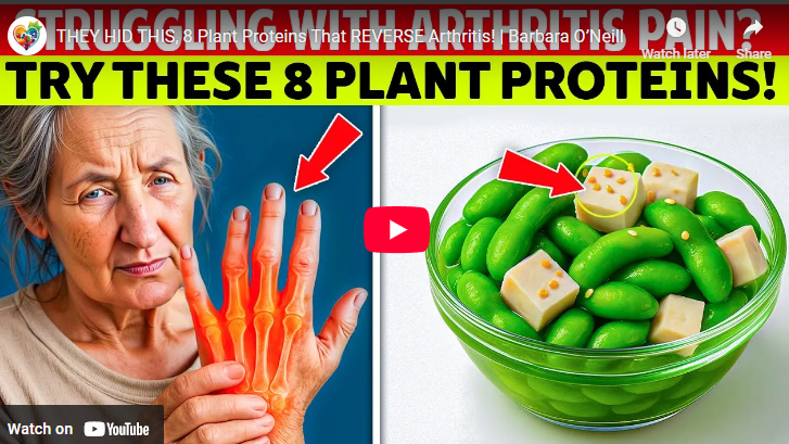 Plant proteins like edamame beans and arthritis relief.