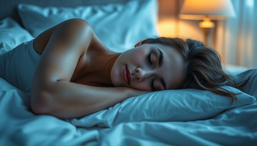 Peaceful woman sleeping, illustrating how sleep impacts brain health.