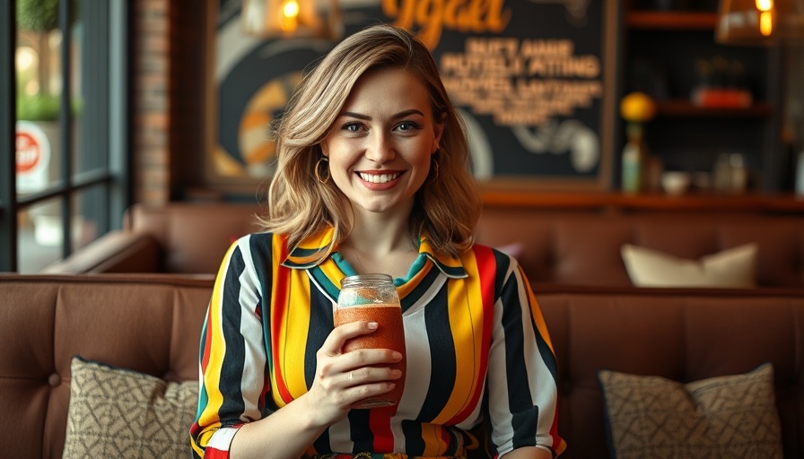 Your Body Knows the Truth - woman enjoying beverage humorously.