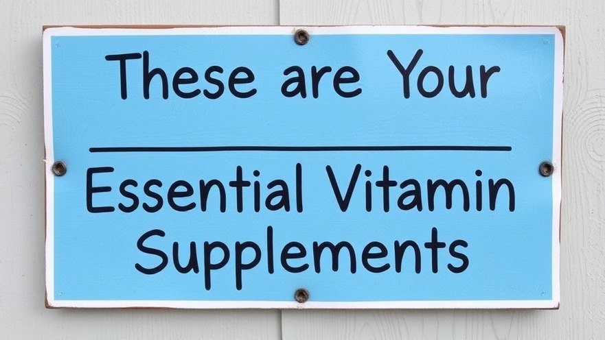 Essential vitamin supplements for personalized nutrition: B12, omega-3, iron, calcium